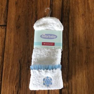 American Girl / Bitty Baby fuzzy socks for girls